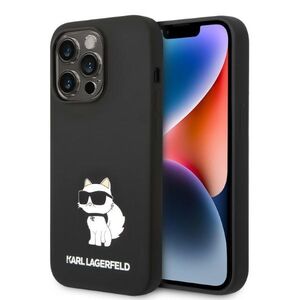 Husa premium pentru  iPhone 14 Pro Max Karl Lagerfeld superior quality - Negru denim