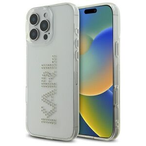 Husa premium pentru  iPhone 16 Pro Max Karl Lagerfeld superior quality - Transparent