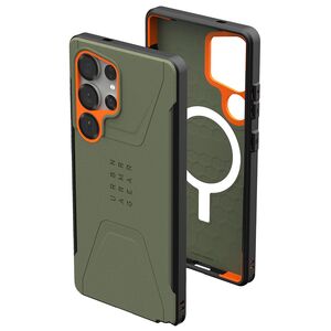 Husa Samsung Galaxy S25 Ultra UAG Civilian Pro MagSafe, Olive Drab