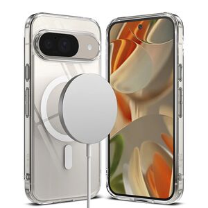 Husa pentru  Google Pixel 9 / 9 Pro Ringke Fusion compatibila MagSafe - Transparent