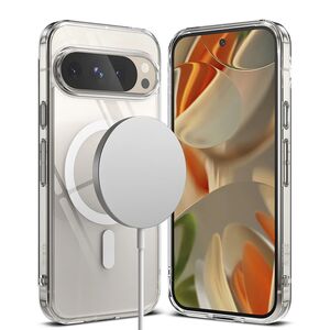 Husa pentru  Google Pixel 9 Pro XL Ringke Fusion compatibila Magsafe - Transparent
