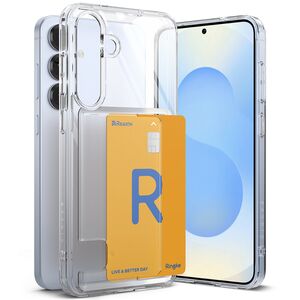 Husa pentru  Samsung Galaxy S25 Ringke Fusion pocket card - Clear