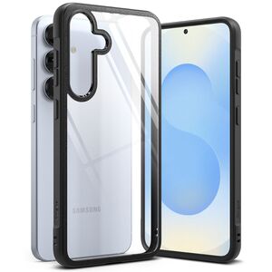 Husa pentru  Samsung Galaxy S25 Ringke Fusion - Transparent netru