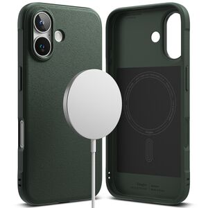 Husa pentru  iPhone 16 Plus Ringke Onyx compatibila MagSafe - Verde