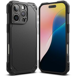 Husa pentru  iPhone 16 Pro Ringke Rugged Gear - Negru royal