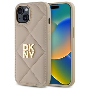 Husa premium pentru  iPhone 15 DKNY Pattern Energy - Bej