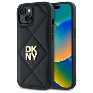 Husa premium pentru  iPhone 15 DKNY Pattern Energy - Negru