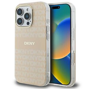 Husa premium pentru  iPhone 16 Pro DKNY Urban compatibila MagSafe - Bej