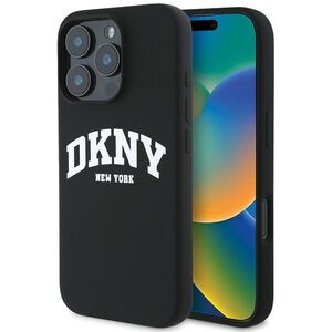 Husa premium pentru  iPhone 16 Pro DKNY Urban compatibila MagSafe - Negru denim