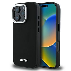 Husa premium pentru  iPhone 16 Pro DKNY Urban compatibila MagSafe - Negru electric