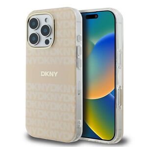 Husa premium pentru  iPhone 16 Pro Max DKNY Urban compatibila MagSafe - Bej