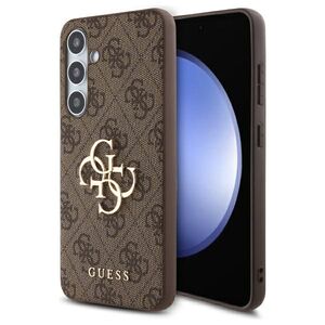 Husa premium  Samsung Galaxy S24 FE pentru Guess Elegance Series - Maro