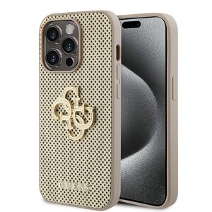 Husa premium  iPhone 15 Pro Max pentru Guess Elegance Series - Bej