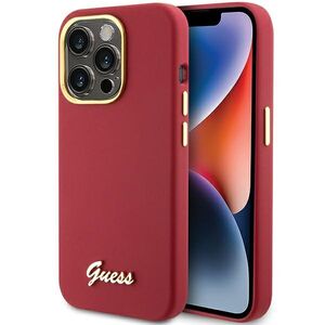 Husa premium  iPhone 15 Pro Max pentru Guess Elegance Series - Rosu