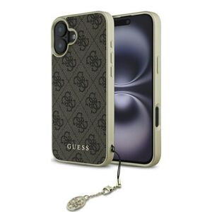 Husa premium  iPhone 16 Plus pentru Guess Elegance Series - Maro