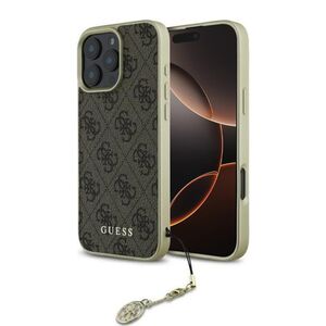 Husa premium  iPhone 16 Pro Max pentru Guess Elegance Series - Maro