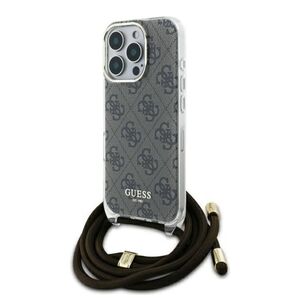 Husa premium  iPhone 16 Pro pentru Guess Elegance Series - Gri