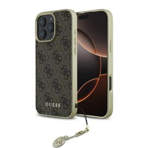 Husa premium  iPhone 16 Pro pentru Guess Elegance Series - Maro