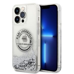 Husa premium pentru  iPhone 14 Pro Max Karl Lagerfeld superior quality - Ice