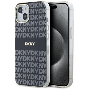 Husa premium pentru  iPhone 15 DKNY Urban compatibila MagSafe - Gri inchis mat