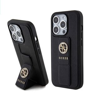 Husa premium  iPhone 15 Pro Max pentru Guess Elegance Series - Negru royal