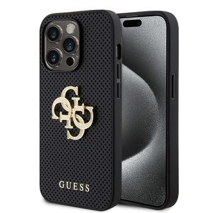 Husa premium  iPhone 15 Pro pentru Guess Elegance Series - Negru denim