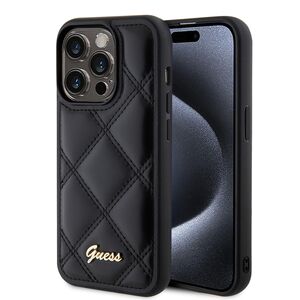 Husa premium  iPhone 15 Pro pentru Guess Elegance Series - Negru