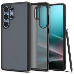 Husa premium pentru  Samsung Galaxy S25 Ultra Spigen - Ultra Hybrid - Negru mat
