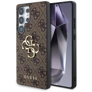 Husa premium  Samsung Galaxy S25 Ultra pentru Guess Elegance Series - Maro inchis