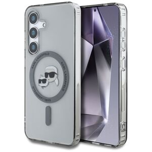 Husa premium pentru  Samsung Galaxy S25+ Karl Lagerfeld compatibila Magsafe - Gri