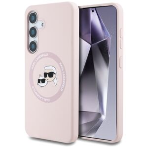 Husa premium pentru  Samsung Galaxy S25+ Karl Lagerfeld superior quality - Roz