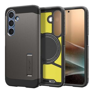 Husa premium pentru  Samsung Galaxy S25+ Spigen - Tough Armor MagSafe - Gunmetal