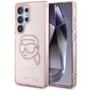 Husa premium pentru  Samsung Galaxy S25 Ultra Karl Lagerfeld superior quality - Roz