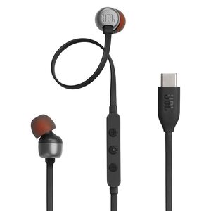 Casti audio cu fir in-ear cu mufa Type-C JBL 310C, negru