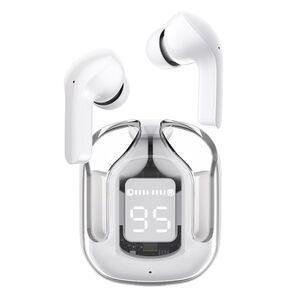 Casti True Wireless Type-C, IPX4, Acefast T6, 500mAh, gri