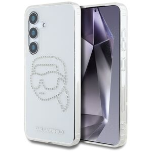 Husa premium pentru  Samsung Galaxy S25 Karl Lagerfeld superior quality - Alb