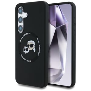 Husa premium pentru  Samsung Galaxy S25 Karl Lagerfeld superior quality - Negru denim