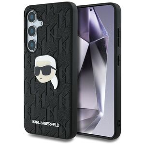Husa premium pentru  Samsung Galaxy S25 Karl Lagerfeld superior quality - Negru print