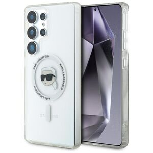 Husa premium pentru  Samsung Galaxy S25 Ultra Karl Lagerfeld compatibila Magsafe - Clear