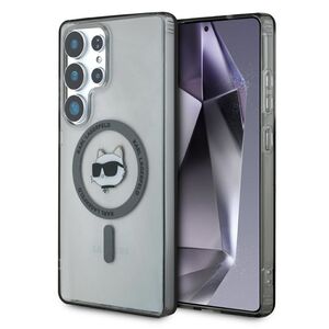 Husa premium pentru  Samsung Galaxy S25 Ultra Karl Lagerfeld compatibila Magsafe - Gri mat