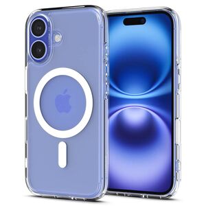 Husa premium pentru  iPhone 16 Spigen - Ultra Hybrid T MagSafe - Clear
