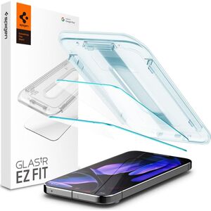 Set 2 x Folie din sticla pentru  Google Pixel 9 Pro XL cu aplicator Spigen - Glas.tR EZ-FIT HD - clear