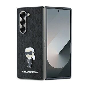 Husa premium pentru  Samsung Galaxy Z Fold 6 Karl Lagerfeld superior quality - Negru