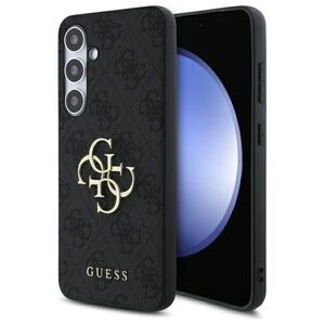 Husa premium pentru  Samsung Galaxy S24 FE Guess Elegance Series - Negru