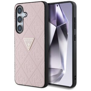 Husa premium pentru  Samsung Galaxy S25 Guess Elegance Series - Roz