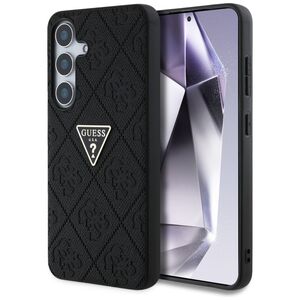 Husa premium pentru  Samsung Galaxy S25 Guess Elegance Series - Negru