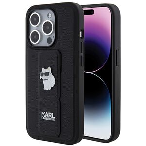 Husa premium pentru  iPhone 14 Pro  Karl Lagerfeld superior quality - Negru royal