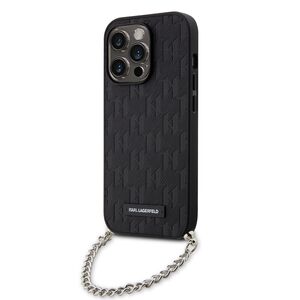 Husa premium pentru  iPhone 14 Pro  Karl Lagerfeld superior quality - Negru