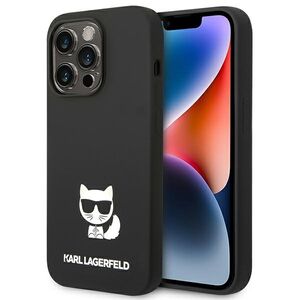Husa premium pentru iPhone 14 Pro Karl Lagerfeld superior quality - negru