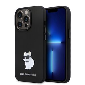 Husa premium pentru iPhone 14 Pro Karl Lagerfeld superior quality - negru print